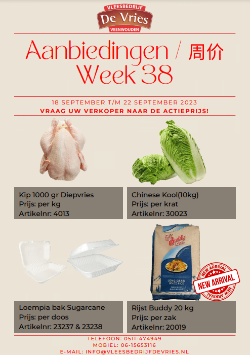 Vleesactie Week 38